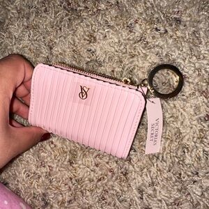 Pink limited edition Victoria’s Secret wristlet purse wallet 🩷🤍💕